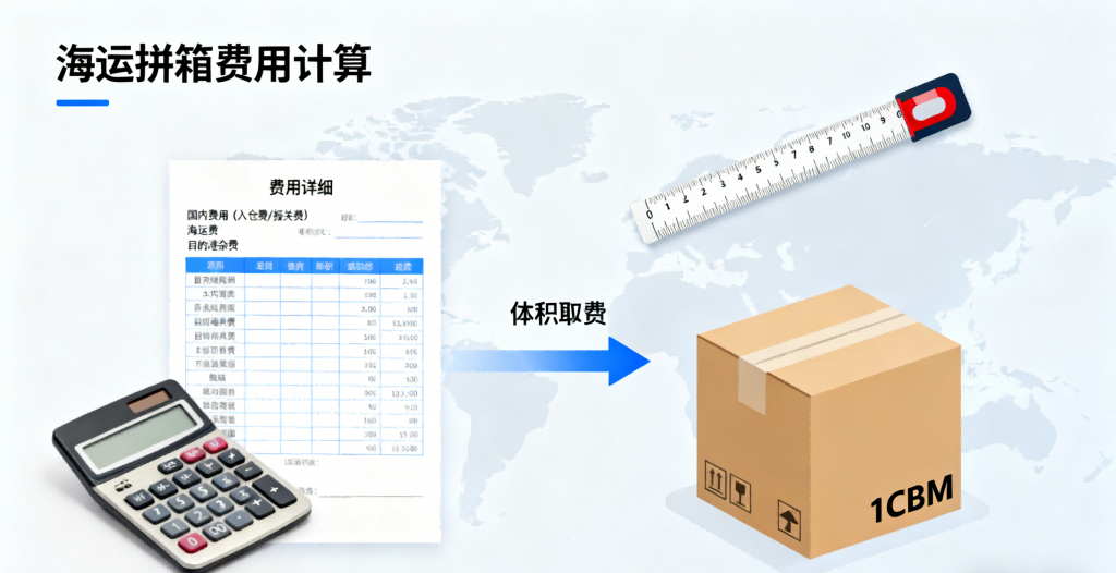 拼箱费用到底怎么算？外贸新人必懂的一篇知识点讲清（LCL收费全解析）